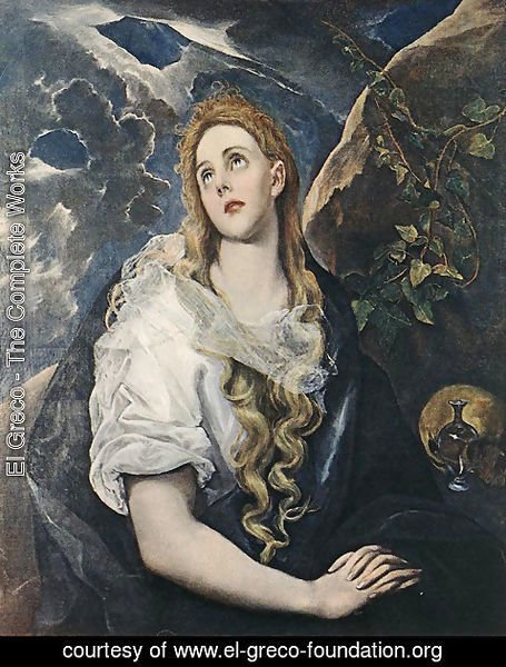 El Greco - St Mary Magdalene 2
