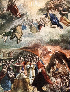 El Greco - Adoration of the Name of Jesus (Dream of Philip II)