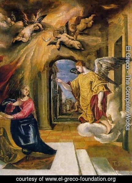 El Greco - The Annunciation