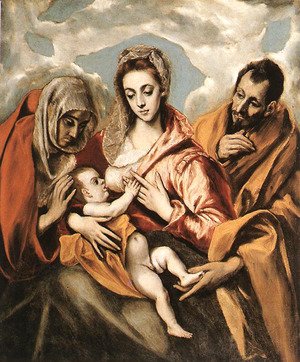 El Greco - Holy Family