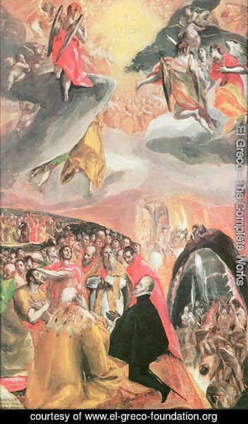 El Greco - The Adoration of the Name of Jesus