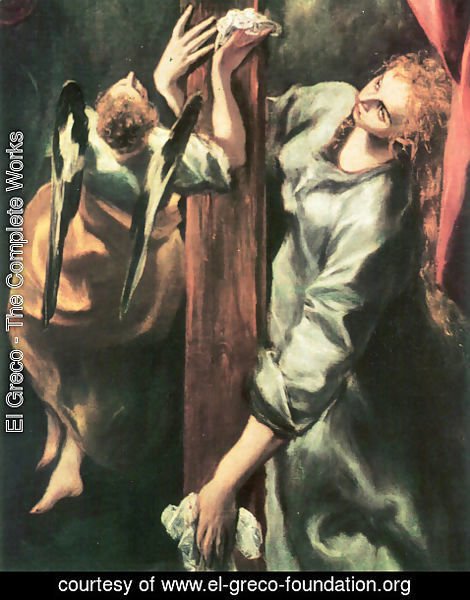El Greco - The Crucifixion (detail)