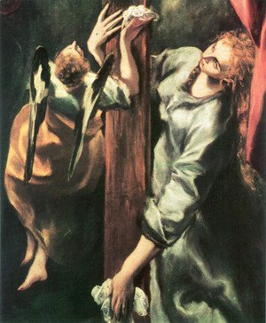 El Greco - The Crucifixion (detail)