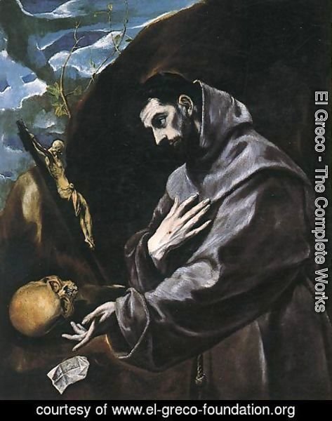 El Greco - St Francis Praying