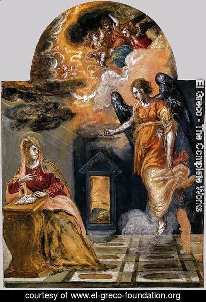 El Greco - Annunciation