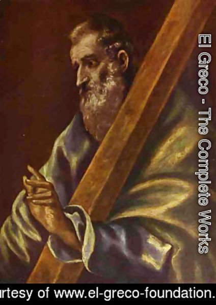 El Greco - Apostle St Andrew 1610