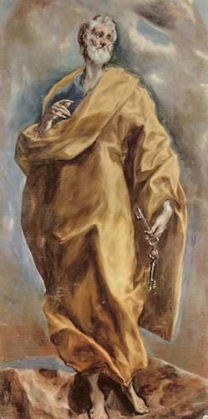 El Greco - Saint Peter 1610-14