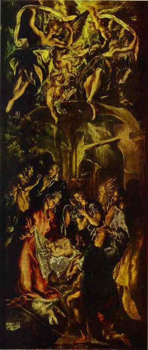 El Greco - The Adoration Of The Shepherds 1590s