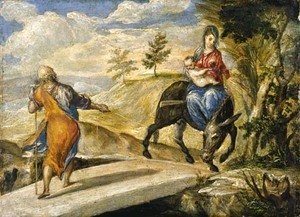 El Greco - The Flight into Egypt