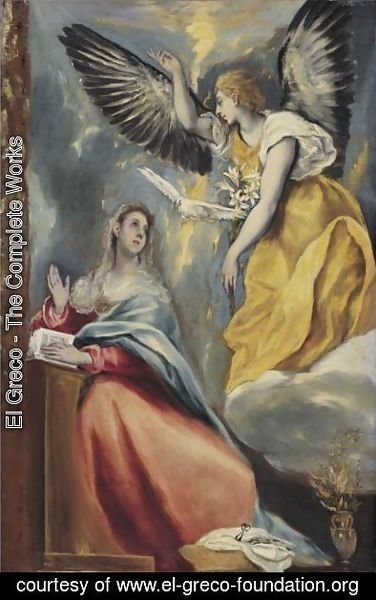 El Greco - The Annunciation 2
