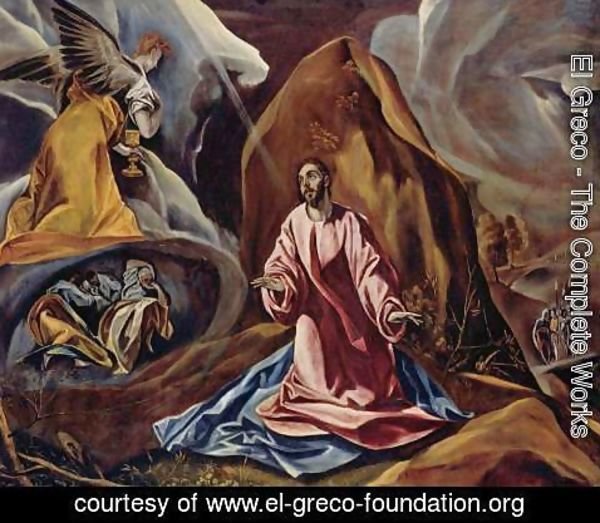 El Greco - Christ on the Mount of Olives 2