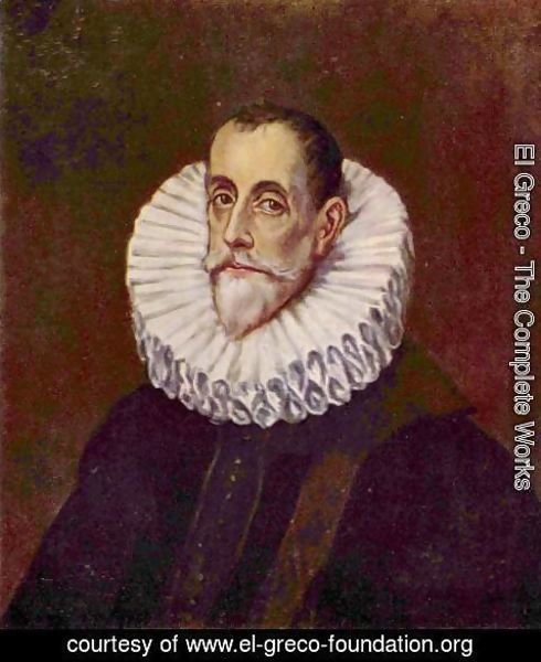 El Greco - Portrait of Don Rodrigo Vasquez
