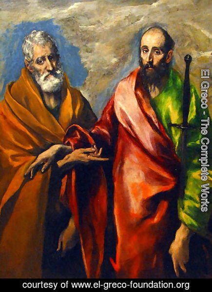 El Greco - St. Paul and St. Peter