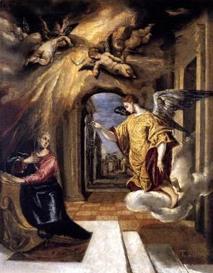 El Greco - The Annunciation c. 1570