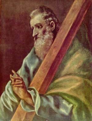 El Greco - Apostle St Andrew c. 1610