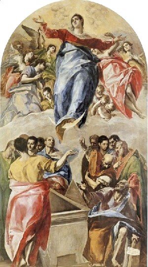 El Greco - The Assumption of the Virgin 1577
