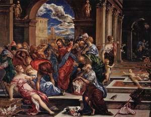 El Greco - Christ Driving The Traders From The Temple