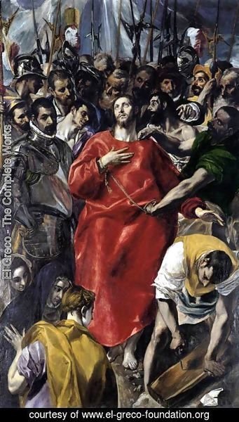 El Greco - The Disrobing of Christ (El Espolio) 1577-79