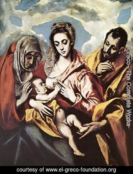 Holy Family (The Virgin of the Good Milk)  1594-1604