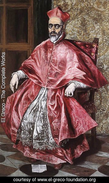El Greco - Portrait Of A Cardinal