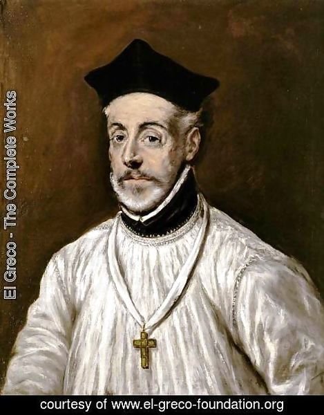 El Greco - Portrait Of Diego De Covarrubias