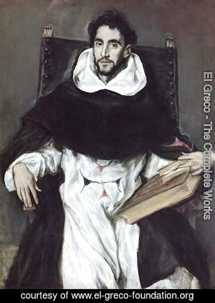 El Greco - Portrait Of Fray Felix Hortensio Paravicino