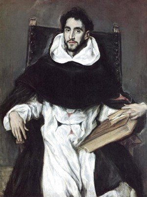 El Greco - Portrait Of Fray Felix Hortensio Paravicino