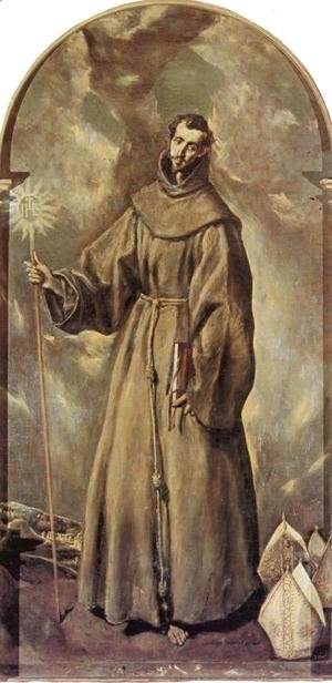El Greco - St  Bernardino
