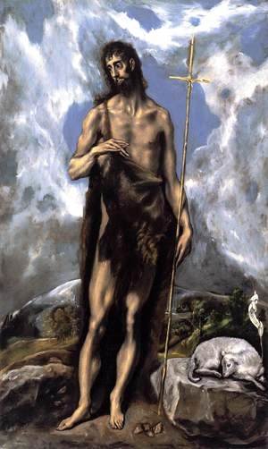 El Greco - St. John the Baptist c. 1600