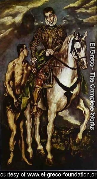 El Greco - St  Martin And The Beggar II