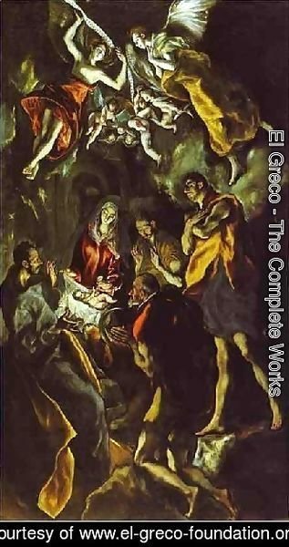 El Greco - The Adoration Of The Shepherds Iii