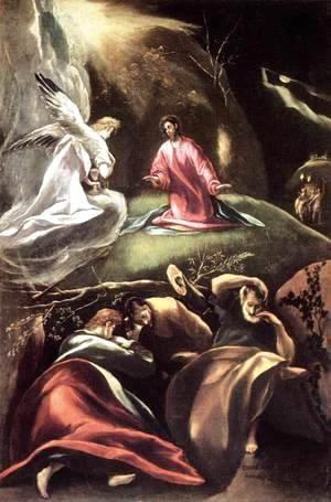 El Greco - The Agony in the Garden c. 1608