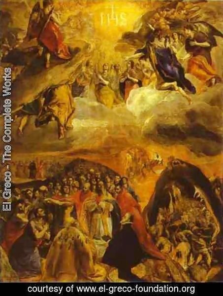 El Greco - The Dream Of Philip II