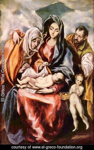 El Greco - The Holy Family