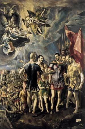 El Greco - The Martyrdom of St Maurice 1580-81