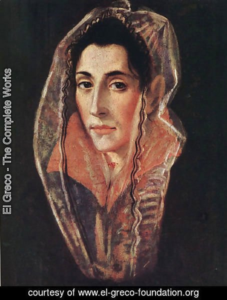 El Greco - Portrait of a Lady, 1594-1601