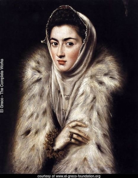 A Lady in a Fur Wrap 1577-80