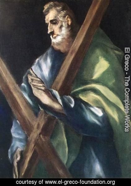 El Greco - Apostle St Andrew 1610-14