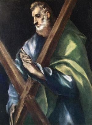 El Greco - Apostle St Andrew 1610-14
