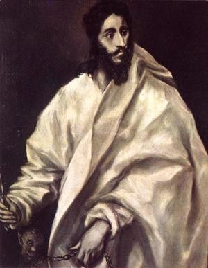 El Greco - Apostle St Bartholomew 1610-14
