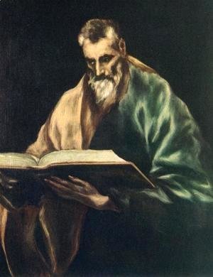 El Greco - Apostle St Simon 1610-14