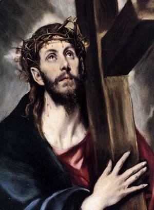 El Greco - Christ Carrying the Cross (detail) 1580s