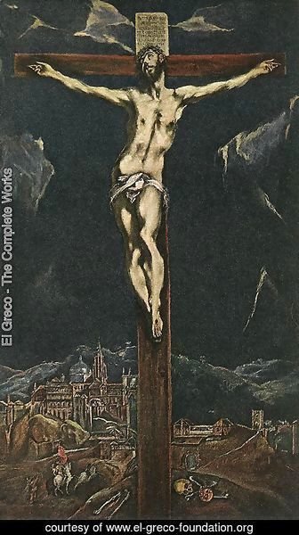 Christ in Agony on the Cross 1600s
