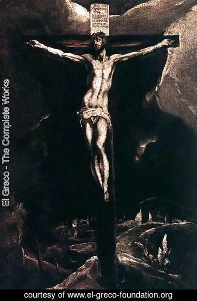 El Greco - Christ on the Cross 1585-90
