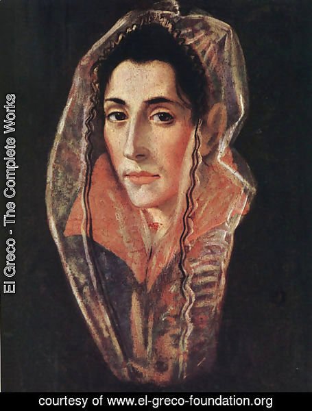 El Greco - Female Portrait c. 1595
