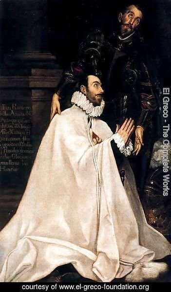 Julian Romero de las Azanas and his Patron Saint 1585-90