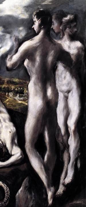 El Greco - Laokoon (detail 4) 1610
