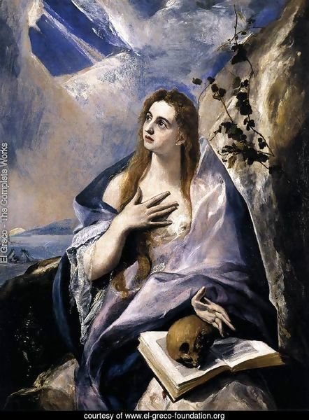 Mary Magdalen in Penitence 1576-78