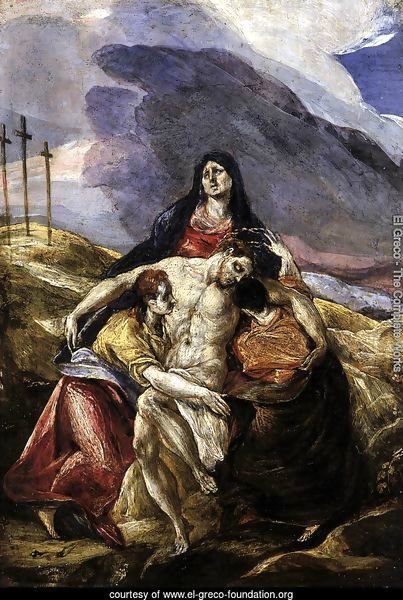 Pieta (The Lamentation of Christ) 1571-76
