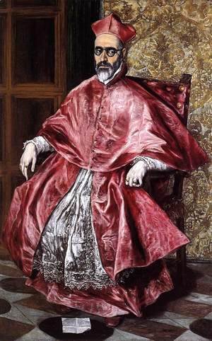 El Greco - Portrait of a Cardinal c. 1600